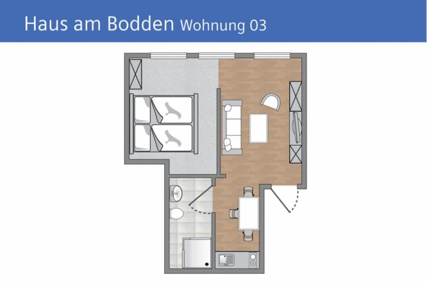 Haus Am Bodden Διαμέρισμα Groß Zicker Δωμάτιο φωτογραφία